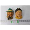 Image 1 : (2) Chalkware Heads