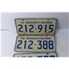Image 4 : (4) Saskatchewan License Plates - 1972 and 1976