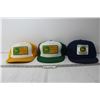 Image 1 : (3) Greenland Equipment John Deere Hats