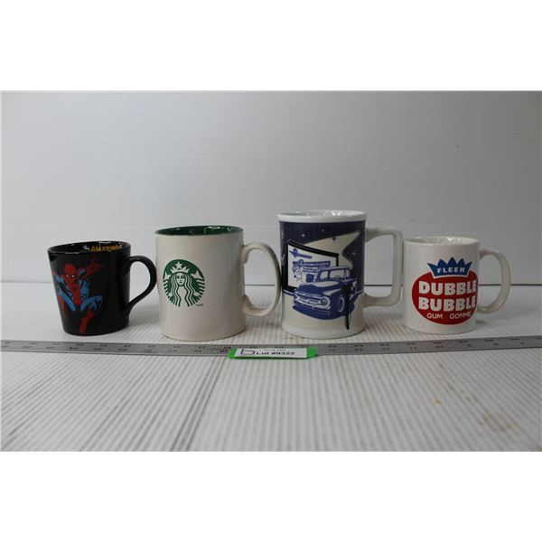 (4) Mugs