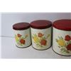 Image 3 : (4) Vintage Cannisters