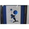 Image 2 : Framed Painting of Killer Whale -By Ernie Scoles in 1989 - 24x20