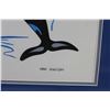 Image 3 : Framed Painting of Killer Whale -By Ernie Scoles in 1989 - 24x20