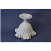 Image 5 : Hobnail Ruffled Milk Glass Vase