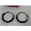 Image 2 : Pair of Jade Bangles in Case