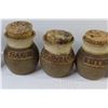 Image 4 : (5) Studio Pottery Spice Jars