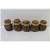 Image 5 : (5) Studio Pottery Spice Jars