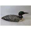 Image 4 : Hand Carved Painted Loon (17" long)