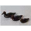 Image 3 : (3) Decorative Metal Ducks