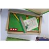 Image 2 : (3) Vintage Baseball Board Games, Empty Electric Pencil Set Box