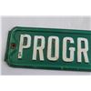 Image 2 : Progress Ave. W. Sign - 6" x 30"