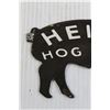 Image 2 : Heinold Hog Markets Sign - 8" x 4"