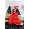 Image 5 : Pair of Vintage Hockey Shin Pads, Shoulder Pads, Gloves, and Socks