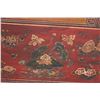 Image 4 : * Large Vintage Oriental-Themed Wooden Storage Trunk - 24" x 63" x 22" High