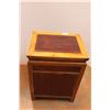 Image 5 : *Wooden Oriental-Themed End Table - 16 1/2" x 20" x 27" High