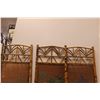 Image 4 : *(3x Bid Price) (3) Oriental-Themed Bamboo Panels - 16" x 72" - (1) has Some Damage