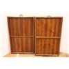 Image 6 : *(2x Bid Price) Antique Chinese Wooden Wall Plaques - 24" x 38"