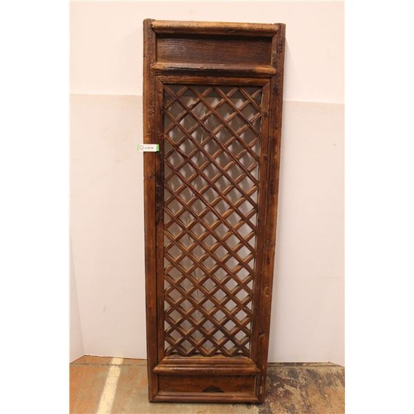 *Wooden Lattice Panel - 19 1/2" x 59" (Pick up Preferred)