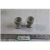 Image 1 : (2) Medalta Egg Cups