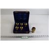 Image 1 : (6) Brass Goblets in Case