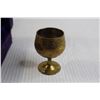 Image 2 : (6) Brass Goblets in Case