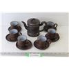 Image 1 : Yixing China Clay Teapot w/ 6 Cups & Saucers