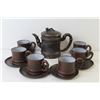 Image 7 : Yixing China Clay Teapot w/ 6 Cups & Saucers