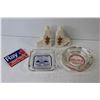 Image 6 : Natali Cafe Ashtray - Club Cigar Ashtray - Salt & Pepper Shakers Swift Current - Ray Pin