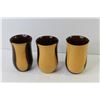 Image 2 : (3) Hand Turned Wooden Cups