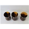 Image 4 : (3) Hand Turned Wooden Cups