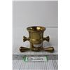 Image 2 : Solid Brass Mortar and Pestle