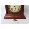 Image 2 : Gilbert Antique Mantle Clock with Key