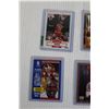 Image 2 : (6) Assorted Vintage NBA Basketball Michael Jordan Trading Cards