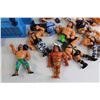 Image 2 : WWE / WWF Wrestling Ring with Assorted Wrestling Action Figures