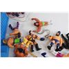 Image 4 : WWE / WWF Wrestling Ring with Assorted Wrestling Action Figures