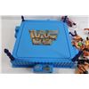 Image 5 : WWE / WWF Wrestling Ring with Assorted Wrestling Action Figures