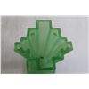Image 3 : Satin Uranium Glass Art Deco Vase