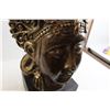Image 3 : *Oriental Bust - 8 3/4" x 8 3/4" x 24"