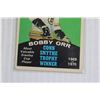 Image 3 : Bobby Orr 1970-71 OPC Conn Smythe Trophy Hockey Card