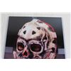 Image 3 : NHL Signed 1970s Goalie Mask Picture - 8" x 10"