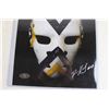 Image 2 : NHL Signed 1970s Goalie Mask Picture with Certificate of Authenticity - 8" x 10"