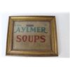 Image 2 : Aylmer Soup Advertising - Framed - "10.5" x 12.5"