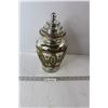 Image 1 : Mercury Glass Lidded Ginger Jar - 14"