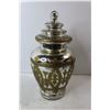 Image 2 : Mercury Glass Lidded Ginger Jar - 14"