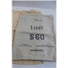Image 4 : (4) Vintage Money Bags