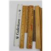Image 2 : (17) Vintage Rulers