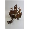 Image 4 : Antique Cast Iron Ship Lamp - Works