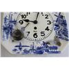Image 3 : Blue and White 8-Day Clock