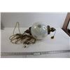 Image 1 : Ceiling Hung Swag Lamp - Untested