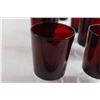 Image 3 : (7) Red Goblets